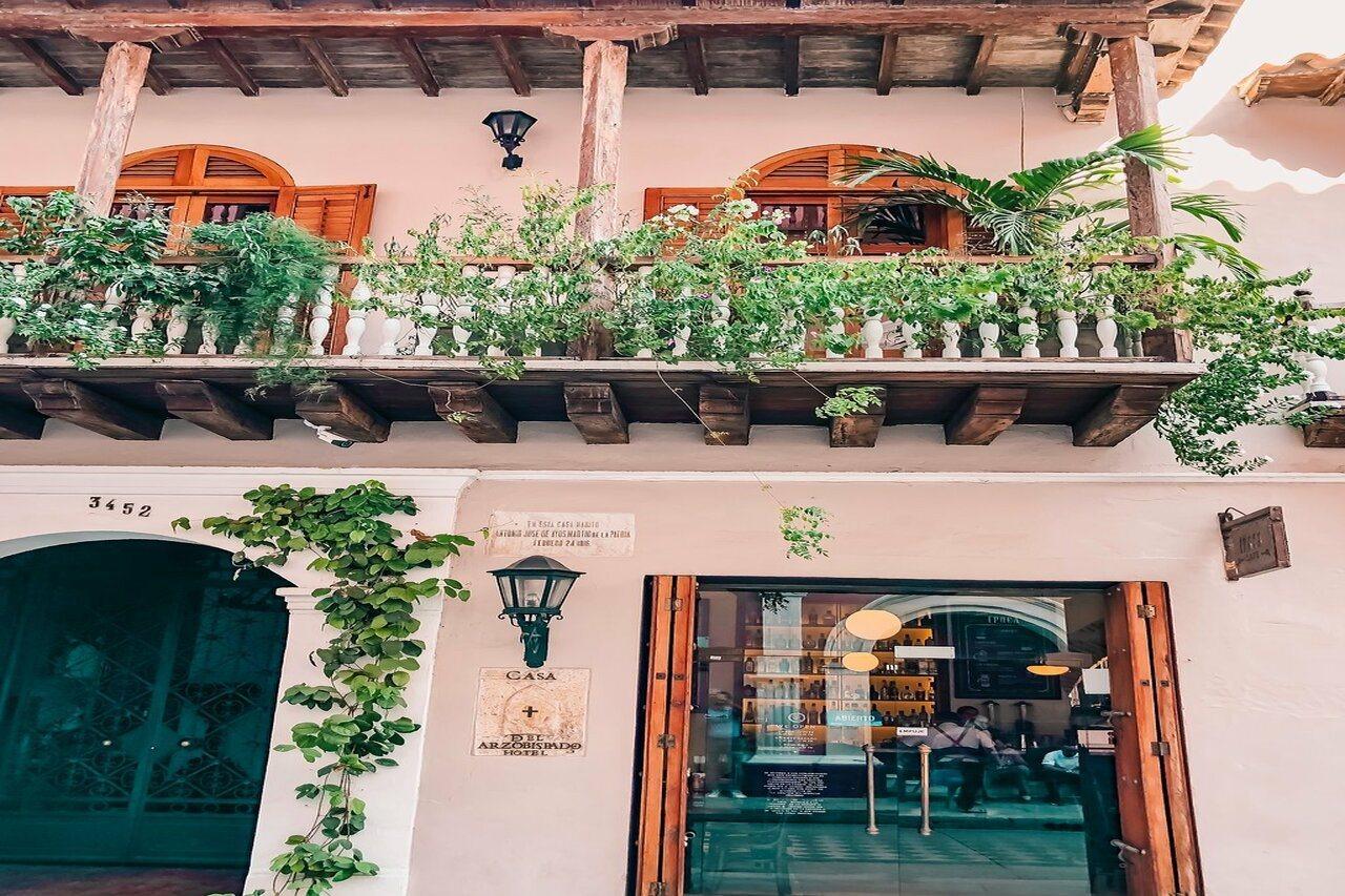 Hotel Boutique Casa Del Arzobispado Cartagena  Exterior foto